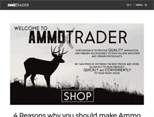 Tablet Screenshot of ammo-trader.com